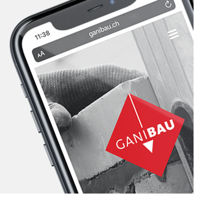 GANIBAU – das passende Erscheinungsbild für ein ambitioniertes KMU - branding print digital 
